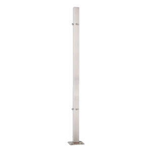 PINOX montante angolare per balaustra 40x40x981 mm acciaio inox AISI 304 satinato