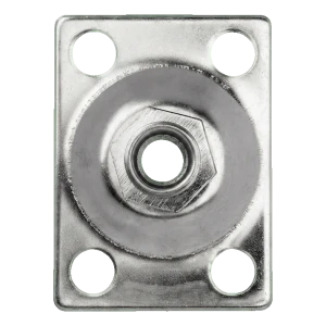 PSG piastra per cerniera regolabile M12 75×55 mm – acciaio inossidabile AISI 304