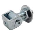 Cerniera regolabile PSG da saldare M20 zincata 88 mm 001-362 (2)