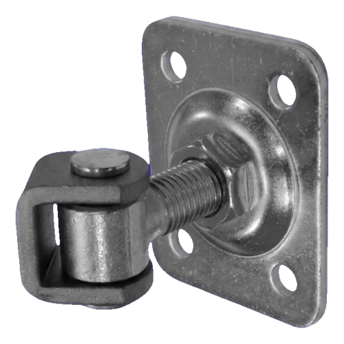 PSG cerniera per cancello regolabile M16 con piastra rettangolare 75×55 mm 001-388 (1)