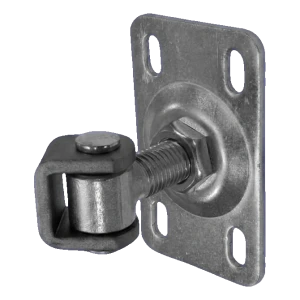 Cerniera regolabile per cancelli M20 in acciaio con base 120×75 mm
